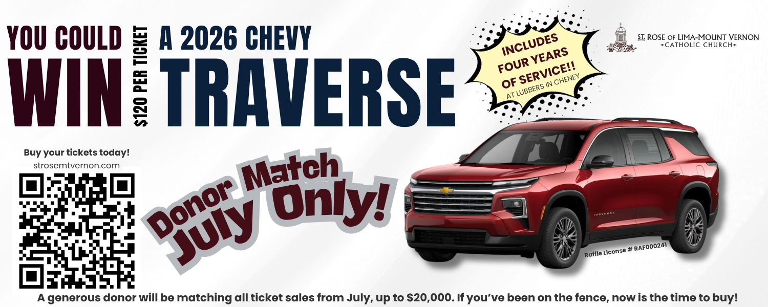 2026 Car Raffle July Rotator